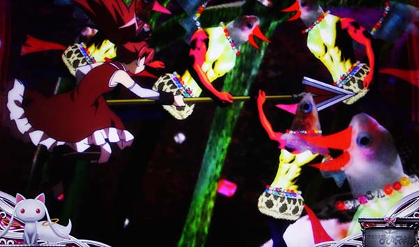 まどまぎ2CZ魔女の結界後半3から4Gのバトル