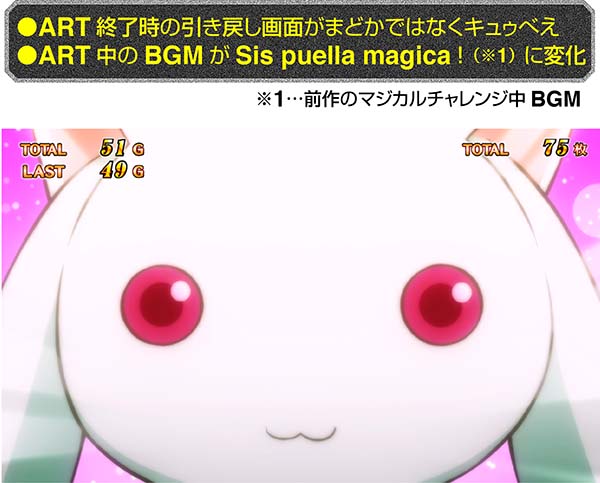 まどまぎ2ART中天国モードB確定パターン