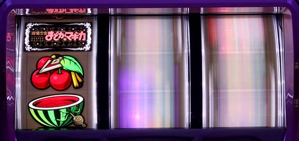 まどまぎ2中段チェリーの停止時の画像