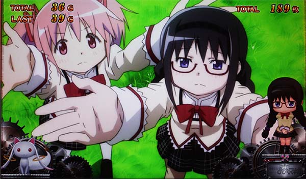 まどまぎ2ART中連続演出子猫