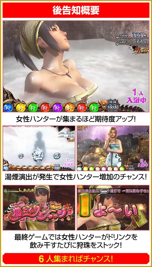 モンハン狂竜戦線告知パターン・後告知