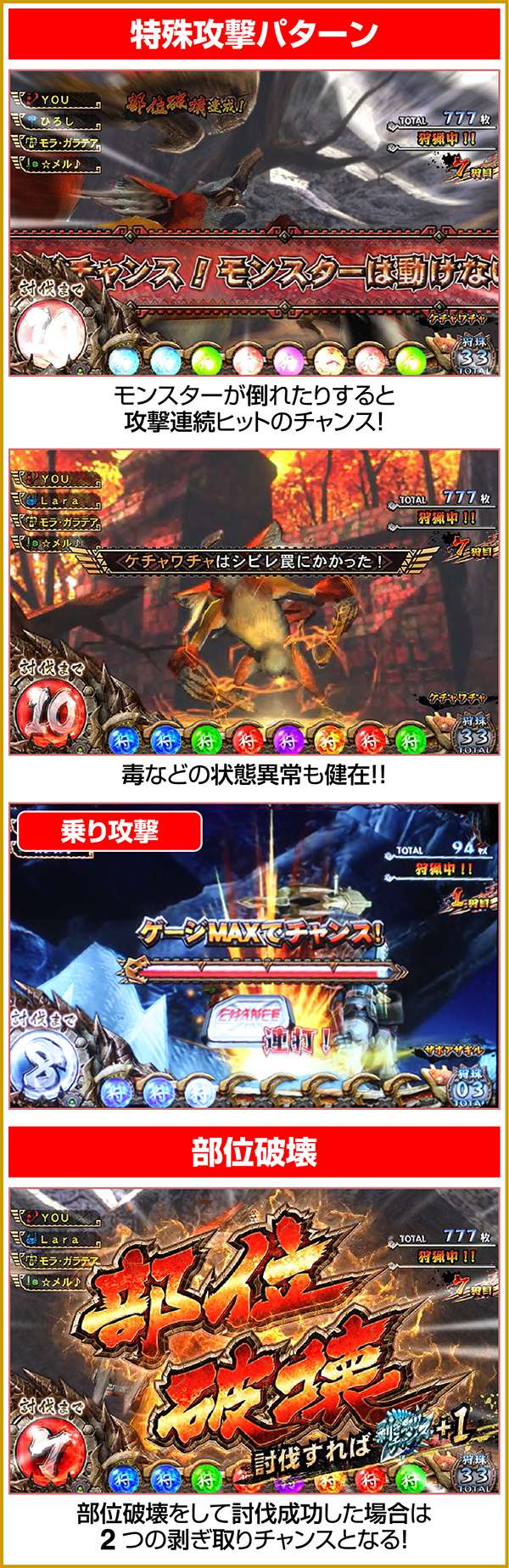 モンハン狂竜戦線ART継続の成否を決める討伐パート