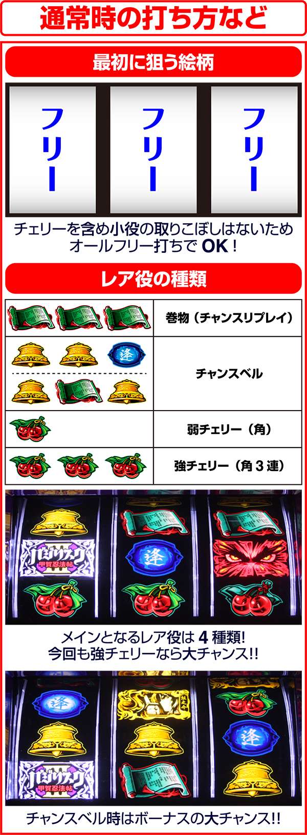 バジリスク3通常時打ち方