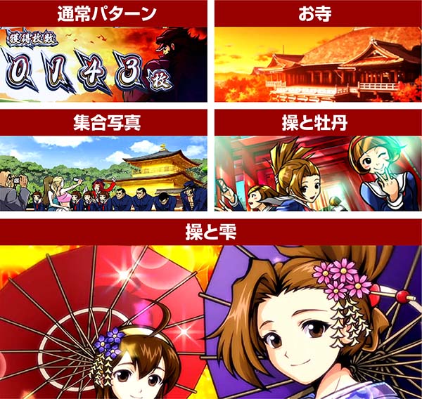 番長3ART終了画面設定示唆