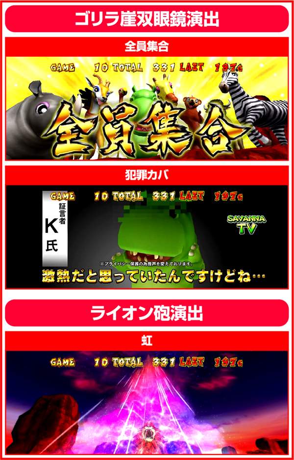 獣王王者の覚醒プレミアム演出