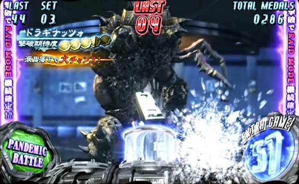 バイオハザードリベレーションズART中パンデミックバトル弱点小役ドラギナッツォ・全役