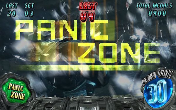 バイオハザードリベレーションズART中パニックゾーン・EXゲーム獲得を目指すチャンスゾーン