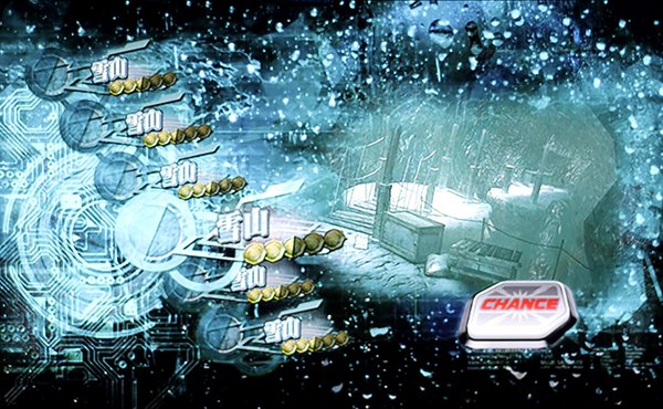 バイオハザードリベレーションズART中ステージ決定画面の詳細