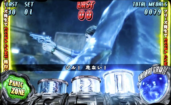 バイオハザードリベレーションズARTパニックゾーン中のナビ別・フリーズ発生割合