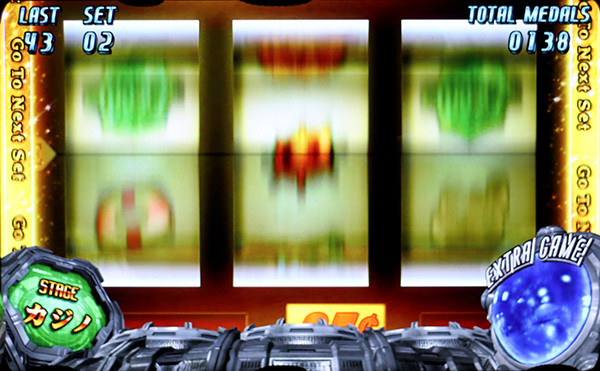 バイオハザードリベレーションズART中カジノステージ・スロット演出