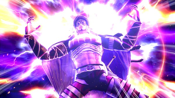 北斗の拳 新伝説創造通常時・プレミアム演出・激しく闘気を放出