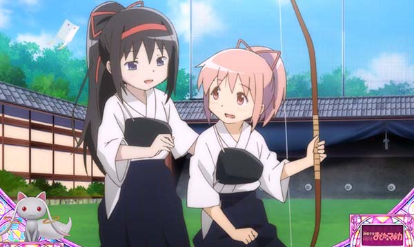 まどまぎA連続演出中の背景変化