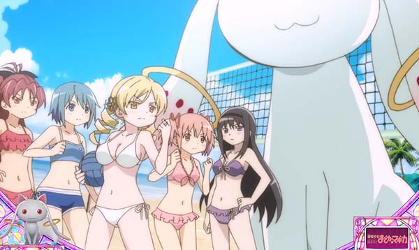 まどまぎA連続演出中の背景変化