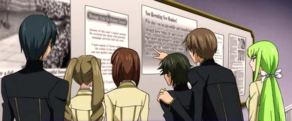 コードギアスCC通常時注目演出・C.C.出現