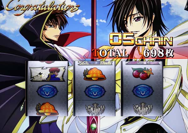 コードギアスCCRT終了画面