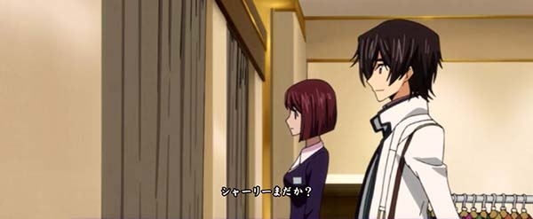 コードギアスCCボーナス期待演出・シャーリー着替え演出