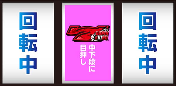 不二子Aタイプボーナスの入賞手順紹介