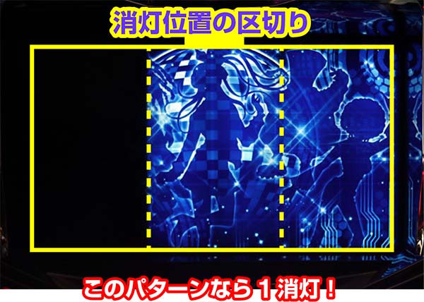 ディスクアップ消灯