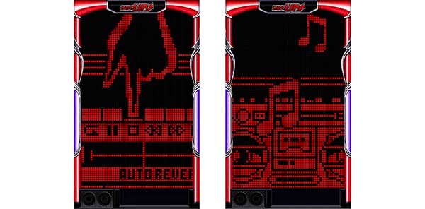 ディスクアップラジカセ演出