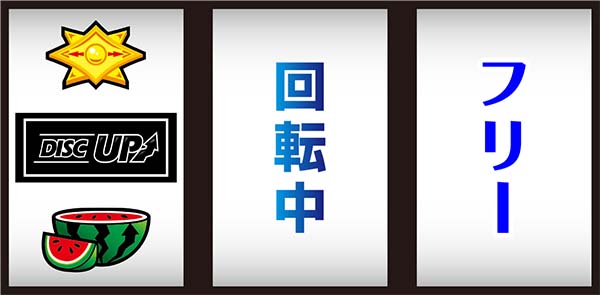 ディスクアップ打ち方BAR狙い