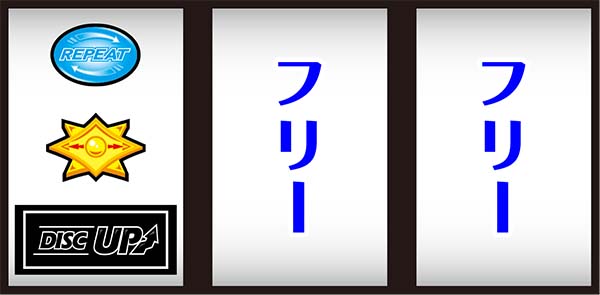 ディスクアップ打ち方BAR狙い