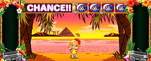 クレアの秘宝伝3ギラギラ爺サマーカスタム中・演出