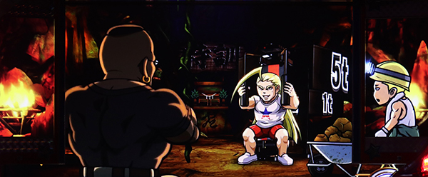 HEY！鏡特訓中・演出法則・一輪車