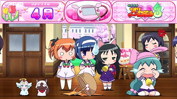 ツインエンジェルBREAK・A通常時の演出〜ツインエンジェル3モード〜