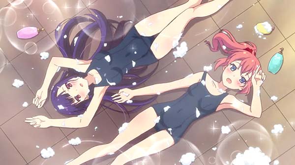 ツインエンジェルBREAK・ART中の演出〜おんせんタイム〜