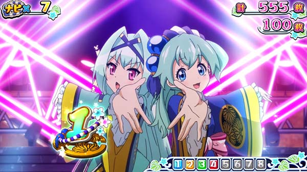 戦コレ徳川家康擬似ボーナス中のビタ押し