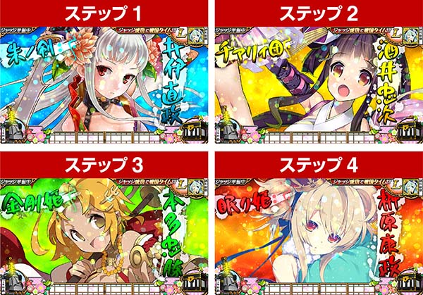 戦コレ徳川家康ジャッジ準備中の演出