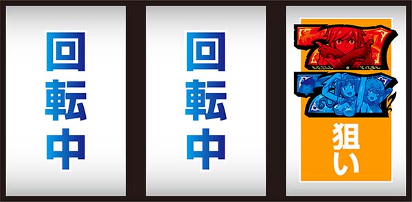 ダンまち逆押し・1枚役獲得手順・右リール2連7狙い