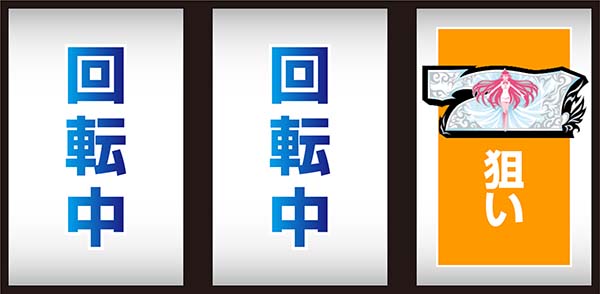 ダンまちボーナス最速判別手順・右BAR否定後上段白7狙い