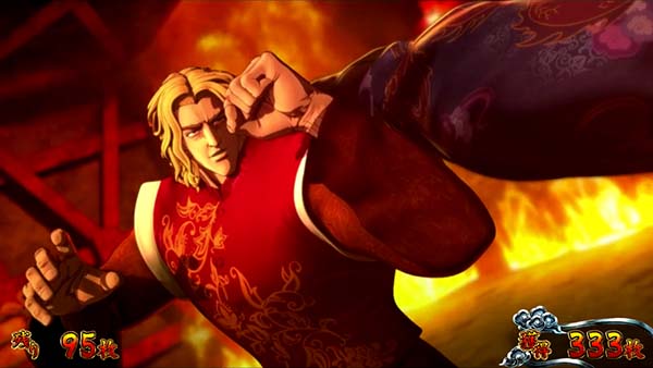 蒼天の拳朋友バトルボーナス中の演出〜バトルパート中〜