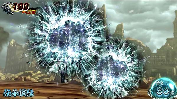 蒼天の拳朋友伝承試練中の演出