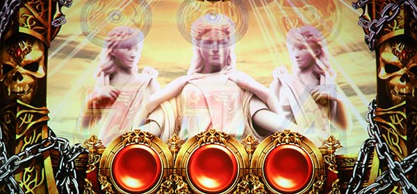 ハーデス冥王召喚新規搭載演出・女神像