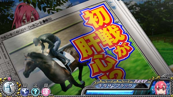 優駿倶楽部2通常時・新聞