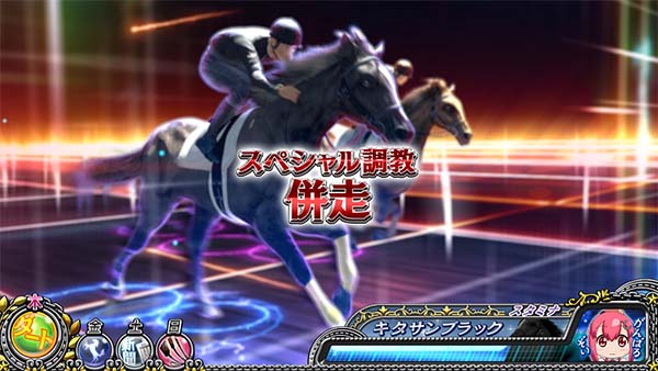 優駿倶楽部2通常時・調教効果