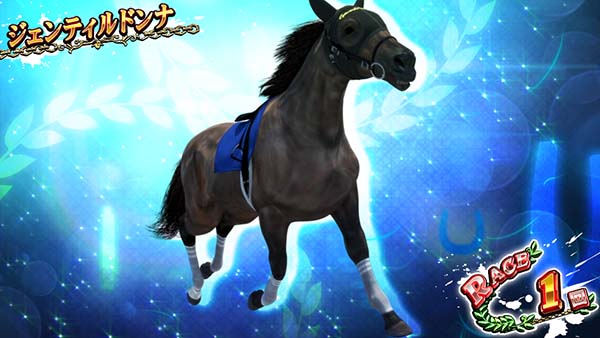 優駿倶楽部2AT中シナリオ示唆演出・青背景