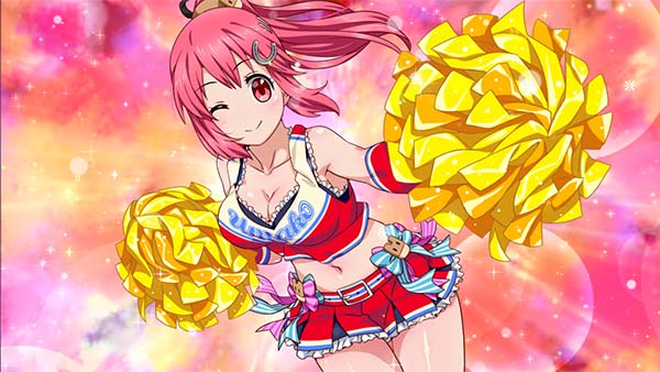 優駿倶楽部2通常時プレミアム演出・まこのチアリーダーコス