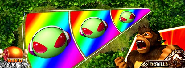 猛獣王ゴリラステージ固有演出情報・エイリやん