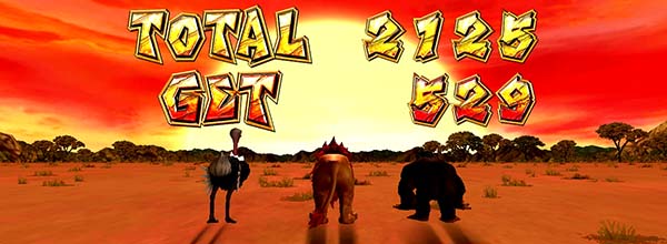 猛獣王AT終了画面・イレギュラー