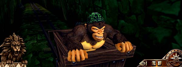 猛獣王通常時の連続演出情報・サバンナの宝にたどりつけ!(ゴリラステージ)