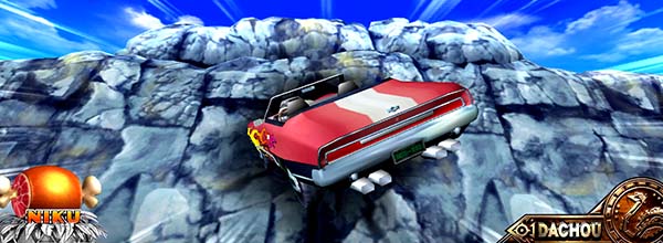 猛獣王通常時のプレミアム演出・文字竜巻演出ファイヤードリフト