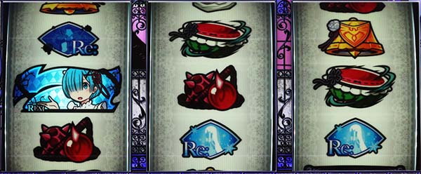 リゼロスロット・ゼロから始める異世界体操特定レア役からの当選率