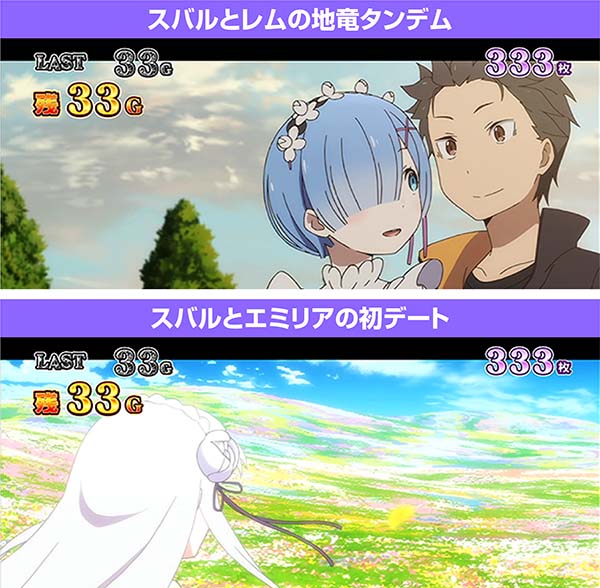 リゼロスロットエピソードボーナス