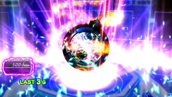 ボンバーパワフル3ボムボムチャージ中の演出法則