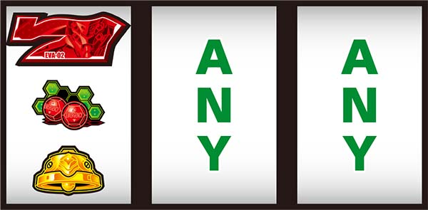 エヴァ暴走400通常時の打ち方〜左第1停止・14番の青7狙い