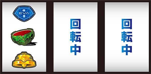 エヴァ暴走400通常時の打ち方〜左第1停止・赤7狙い