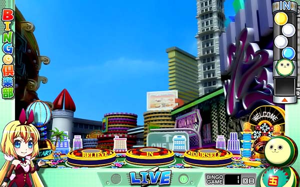 実況BINGO倶楽部液晶のTVフレームによるCZ天井示唆